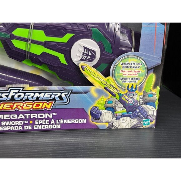 Transformers Energon Megatron Energon Sword 2003 RARE Alternate Packaging - Picture 3 of 13